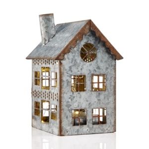 Martha Stewart Collection Iron Led Christmas House